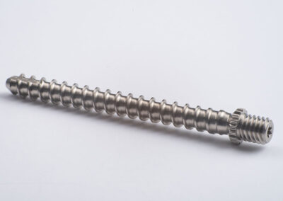 Spinal Screw | C&W Swiss Manufactures Precision Medical Implants for the Spinal, Extremity, Trauma, & Orthopedics Markets. | Locking Screws, Cervical Plate Screws, Poly Axial Screws, Spinal Implants, Bone Screws, Trauma Screws, Extremity Screws, Orthopedic Screws, Drill Guides, Spinal & Hip Lag Screws, Polyaxial Screws, Spinal Connectors, Monoaxial Screws, Cervical Plate Screws, Cannulated Foot Screws, Fixation Pins